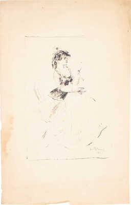 Рудаков Константин Иванович. Иллюстрация к рассказу Ги де Мопассана